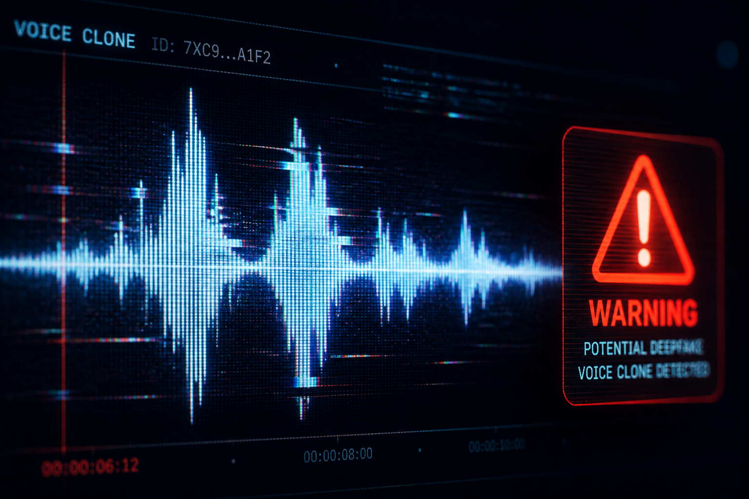 Voice Clone Waveform Analysis